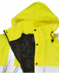 Hi-Vis Lined Traffic Jacket